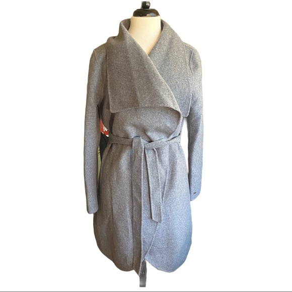 Soia & Kyo Simonne Open Front Wool Blend Coat NEW - Picture 3 of 9